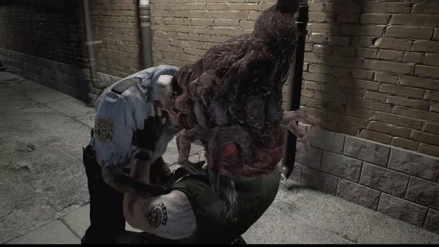 Chris Redfield kill by Parasite Male Ryona Slow Motion смотреть онлайн