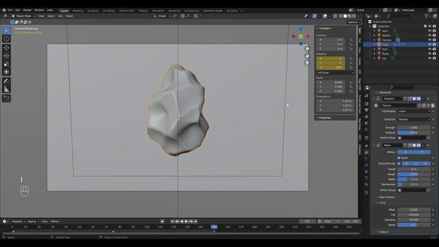 Morph crystal animation in Blender смотреть онлайн
