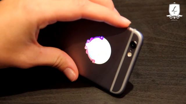 iPhone 6 со светящимся логотипом «Герб Дагестана» смотреть онлайн