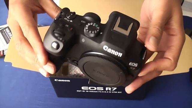 Canon EOS R7 | RF-S 18-150mm F3.5-6.3 IS STM KIT | Unboxing смотреть онлайн