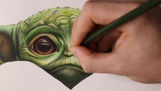 Drawing Baby Yoda - The Mandalorian смотреть онлайн