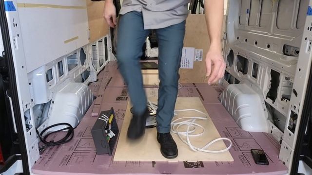How To Install Your Camper Van Floor | Marine Grade Wire In Floor (Part 3) смотреть онлайн