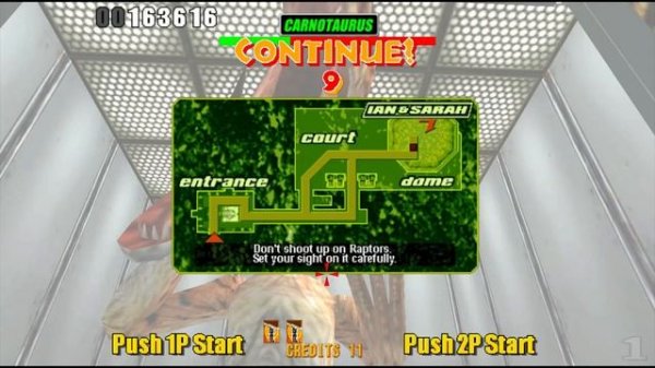 The Lost World: Jurassic Park arcade - All Bosses