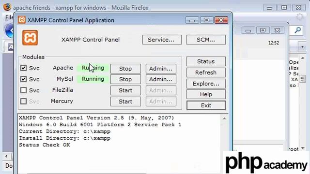 PHP Basics_ Install a Webserver with PHP and MySQL (Windows) смотреть онлайн