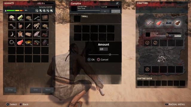Conan Exiles: How To Build A Campfire And Cook Meat смотреть онлайн