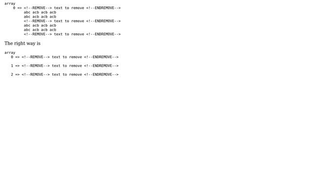 Wordpress: preg_replace Remove comment text in content смотреть онлайн