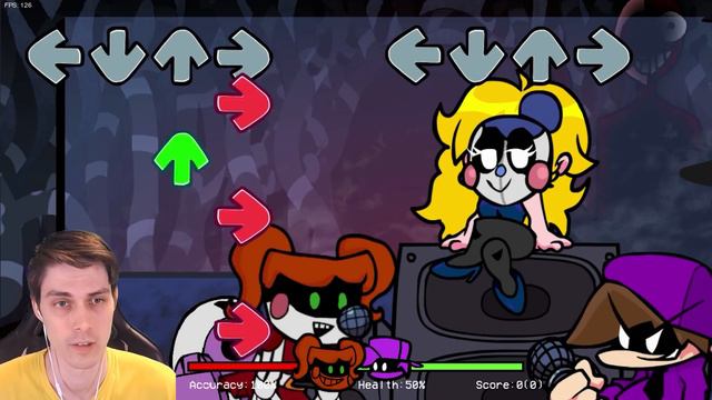 СТРАШНЫЙ БОСС MR.SALAD FINGERS - ЗЕЛЁНЫЕ ОБРУБКИ ! FRIDAY NIGHT FUNKIN MOD смотреть онлайн