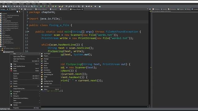 JAVA || How to make a class file in eclipse смотреть онлайн
