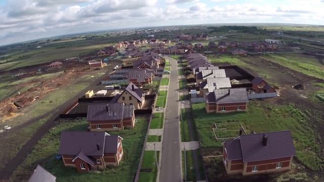 ЖК "Экодолье Самара" с высоты птичьего полета смотреть онлайн