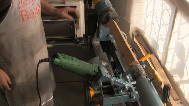 Первая работа по копиру на токарном станке по дереву. First test of cam on the lathe. смотреть онлайн