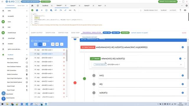 Gremlin Query Debugging Presentation смотреть онлайн