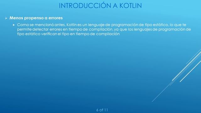 Introducción a Kotlin смотреть онлайн