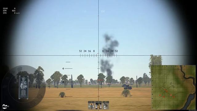 Как в War Thunder стрелять на большие расстояния и попадать с первого выстрела смотреть онлайн