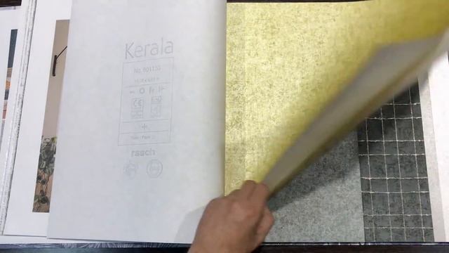 Флизелиновые обои Rasch Kerala. Обзор каталога смотреть онлайн
