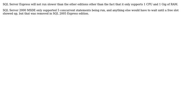 Performance of MSSQL Server Express Edition (6 Solutions!!) смотреть онлайн