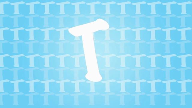 Letter T Song for Kids - Words that Start with T - Animals that Start with T смотреть онлайн