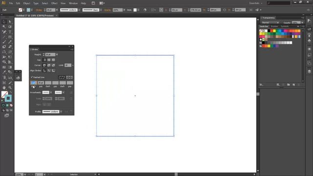Adobe Illustrator CS6 Stroke Tutorial смотреть онлайн