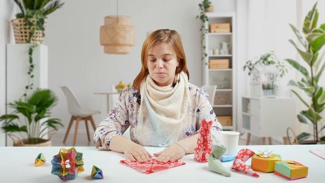 Оригами для праздничного стола смотреть онлайн