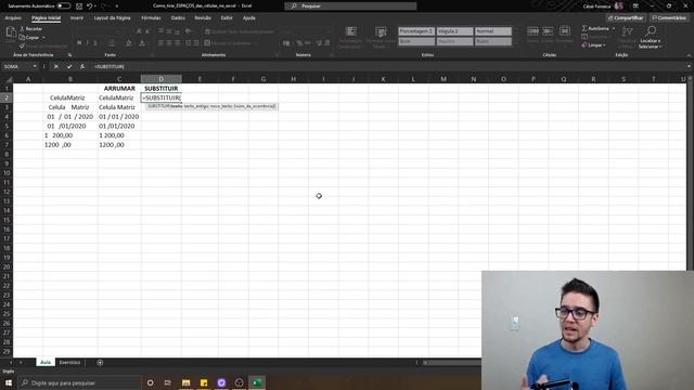 Como tirar os Espaços no Excel - Inclusive de Números e Datas смотреть онлайн