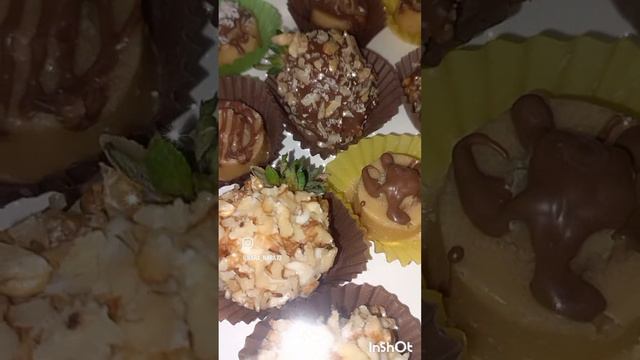 Сладкие боксы 🍓🍓🍓Клубника в шоколаде с орехами,