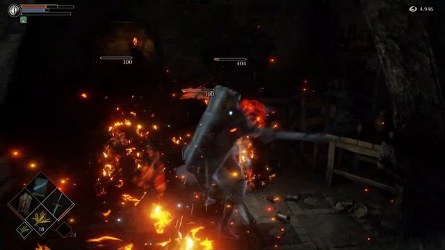 Demon's Souls - 1-3 Inner Ward: Tower: Dregling Merchant Shop And Great Sword Location PS5 Gameplay