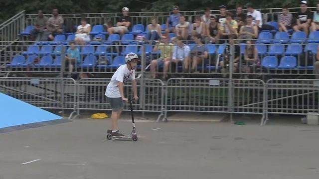 20130712 moscow city games scooter Базанов Илья квалификация смотреть онлайн