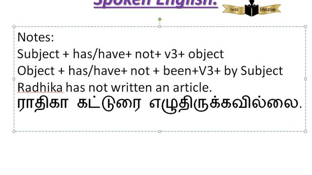 Present Perfect Tense Sentence Formation Changing Active Voice sentence to Passive Voice sentence смотреть онлайн
