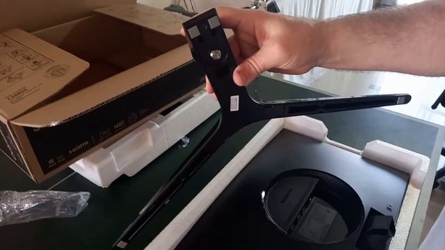 Unboxing y configuración inicial samsung C24RG50 144hz curvo смотреть онлайн
