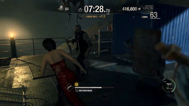 Resident Evil 4 Remake Mercenaries | 2,564,570 Ada Dress (Docks) смотреть онлайн