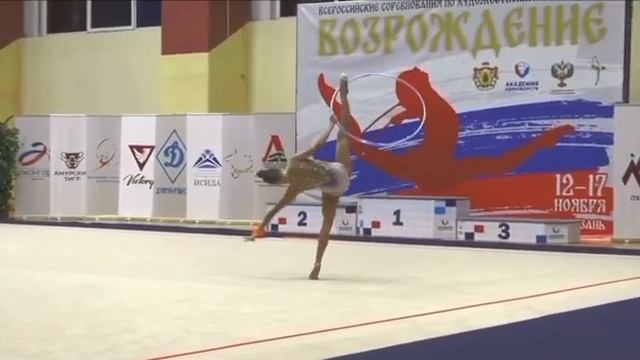 Екатерина Сазонова, обруч, ВС Возрождение 2023 смотреть онлайн