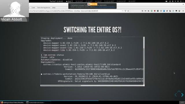 Fedora Classroom Getting to Know Silverblue смотреть онлайн