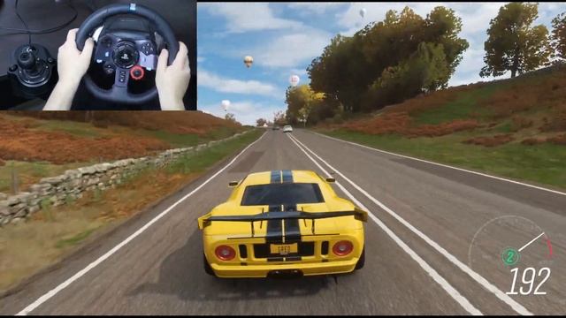 Rebuilding A Ford GT - Forza Horizon 4 (Steering Wheel + Shifter) Gameplay смотреть онлайн
