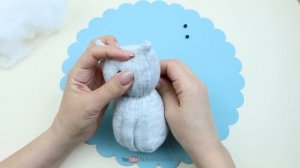 Милый Котенок из Одинокого Носка своими руками - Cute Kitten of Lone Sock - DIY NataliDoma