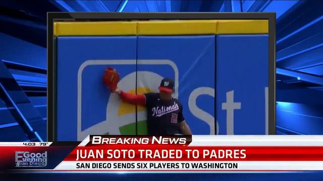 Superstar Juan Soto acquired by the San Diego Padres смотреть онлайн
