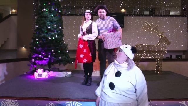 Поздравление от героев мультфильмов! Пираты и снеговик. смотреть онлайн