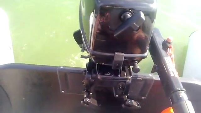 Parsun 3.6 завод и работа на холостых