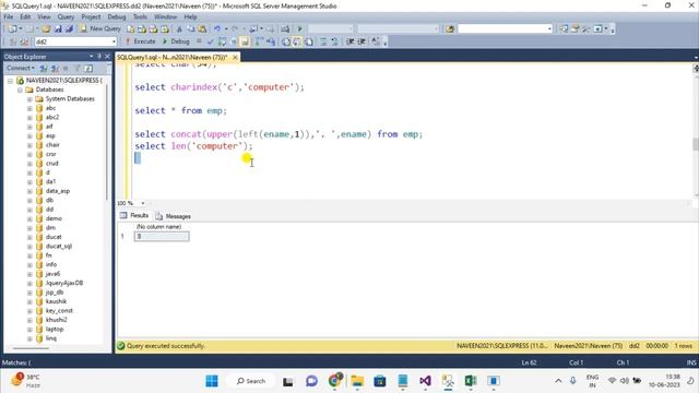 IN-BUILT Function In SQL Server - Day#3 смотреть онлайн