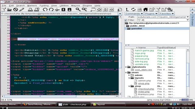 PHP & MYSQL Shopping Cart and Paypal from Scratch - Pretty Template Phone Call Part1 смотреть онлайн