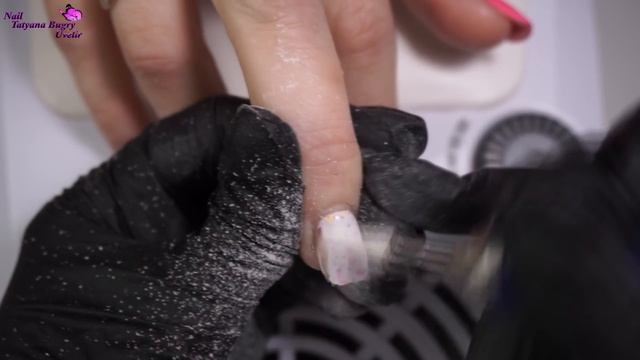 Damaged Thumb Nail | Correcting Manicure Mistakes | Fall Nails | Efile, Russian Manicure смотреть онлайн