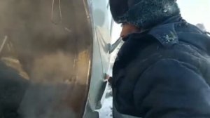 Северный разбойник Некий ВАСЯ СЕВЕР хотел отобрать у дольнобойщика прицеп якутия