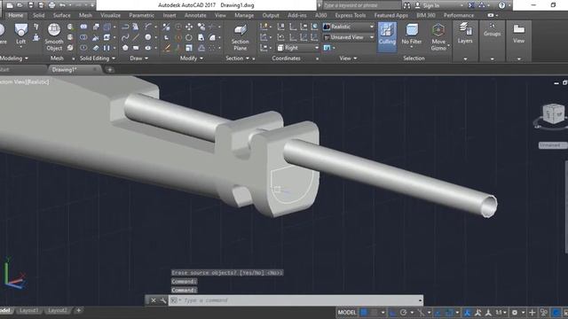 Autocad Weapon Rifle Modeling - Kar98 3D Model - QasimCAD смотреть онлайн