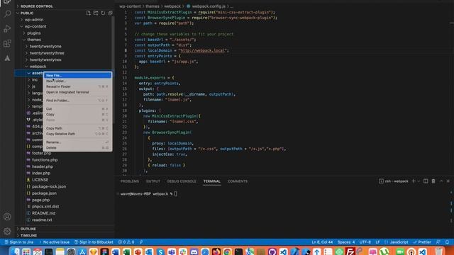 How to use webpack in your wordpress theme смотреть онлайн