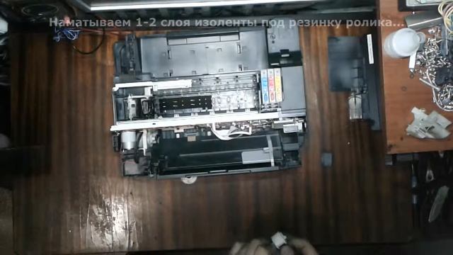 Как разобрать принтер (МФУ) Epson XP 103, не захватывает бумагу смотреть онлайн