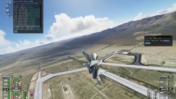 Microsoft Flight Simulator 2020 - SU-30 Flanker flight test (WIP)