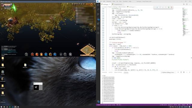 Albion fishing automation in Python (Demo) смотреть онлайн