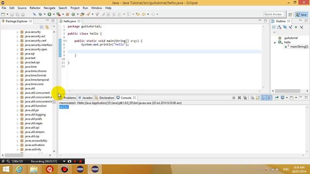 Java GUI tutorial 1 - Create a window with JFrame, set title смотреть онлайн