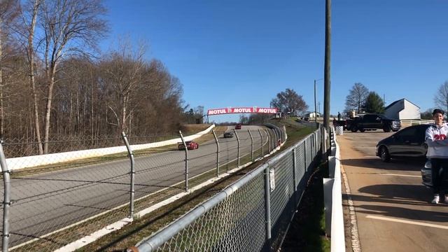 4X Ferrari 488 Challenge Evo at Road Atlanta смотреть онлайн