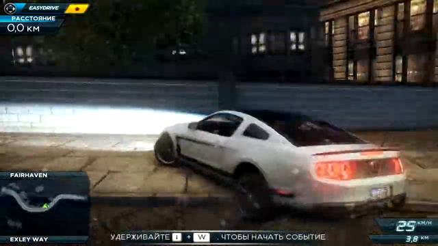 NFS: Most Wanted 2012 / Второй запуск игры (не врубился как уходить от мусоров) смотреть онлайн