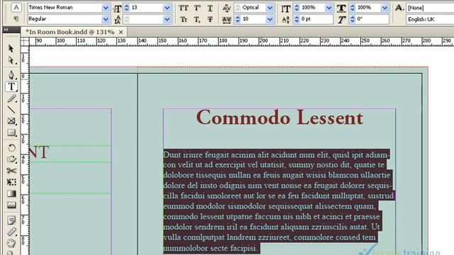 Adobe Indesign Tutorial in Tamil Choosing Fonts Control Font Size and Leading смотреть онлайн