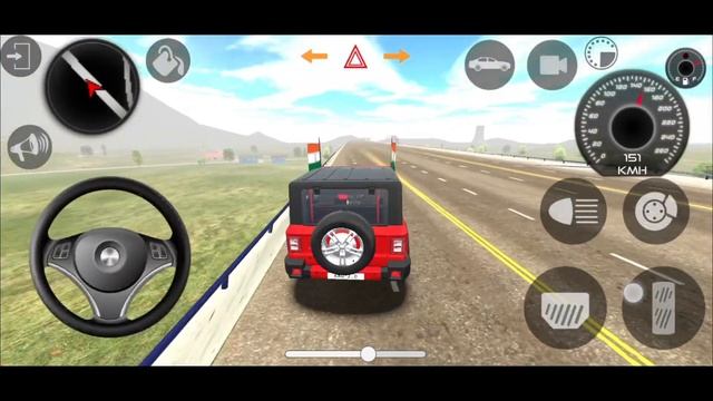 Real indian Red Thar offroad village drawing gameplay 3D || New Indian car simulator 3D Game смотреть онлайн
